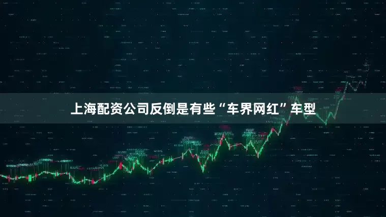 上海配资公司反倒是有些“车界网红”车型